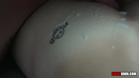 Tight muscled young Colby Chambers and Brandon Haze are having gay anal fuck